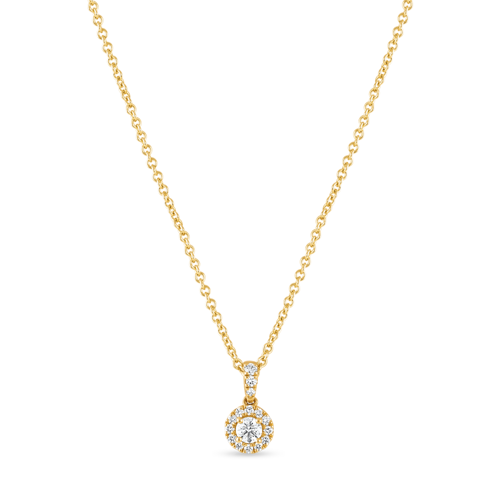 قلادة ألماس من الذهب عيار 18 قيراط قلادة ألماس من الذهب عيار 18 قيراط