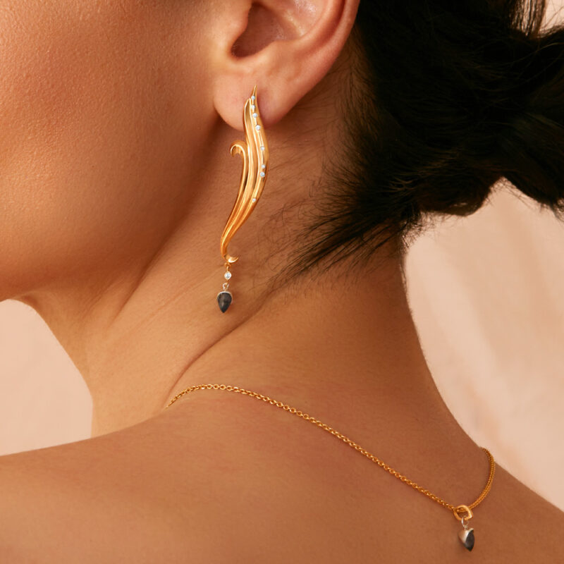 Tendril Tomurcuk Küpe Tendril Tomurcuk Küpe