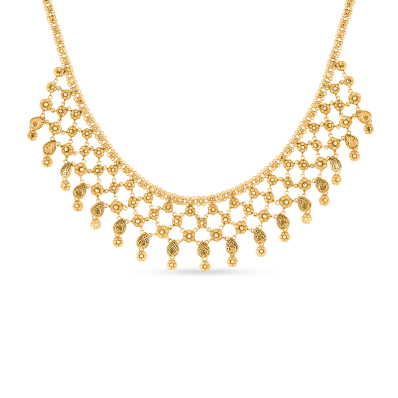 22 Ayar Gündoğumu Altın Rozet Çiçek Kolye | 16 İnç 22 Ayar Gündoğumu Altın Rozet Çiçek Kolye | 16 İnç