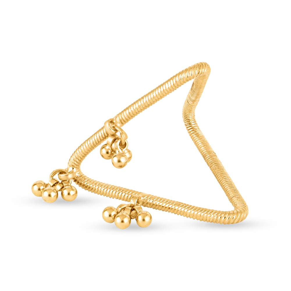 22 Ayar Gündoğumu Altın Vanki Yüzük | M Beden 22 Ayar Gündoğumu Altın Vanki Yüzük | M Beden