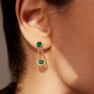 Shooting Star Emerald Droppers