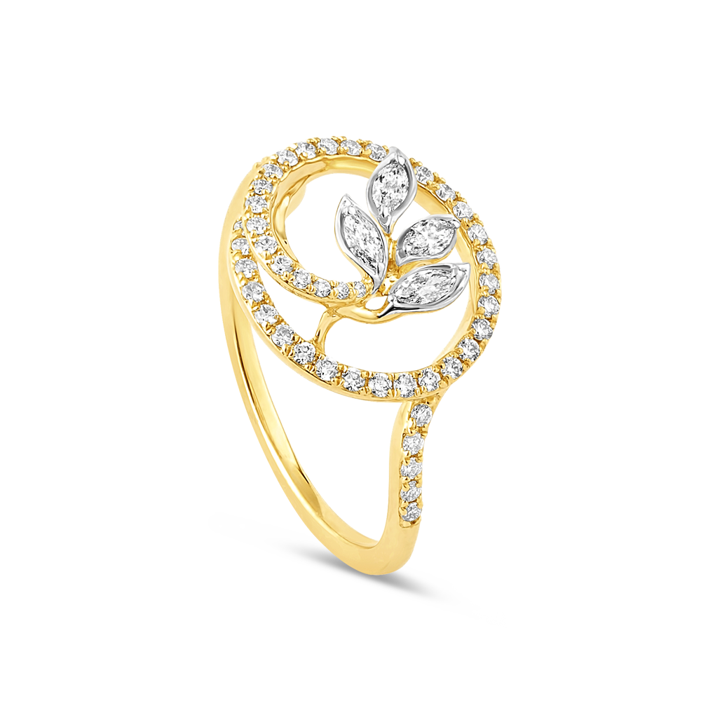 18 Ayar Altın Pırlanta Yüzük 18 Ayar Altın Pırlanta Yüzük