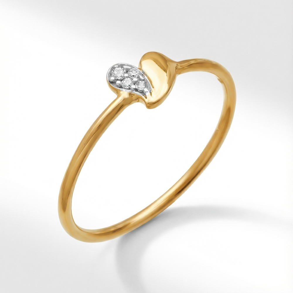 خاتم قلب ذهبي للنساء في المملكة المتحدة خاتم قلب ذهبي للنساء في المملكة المتحدة