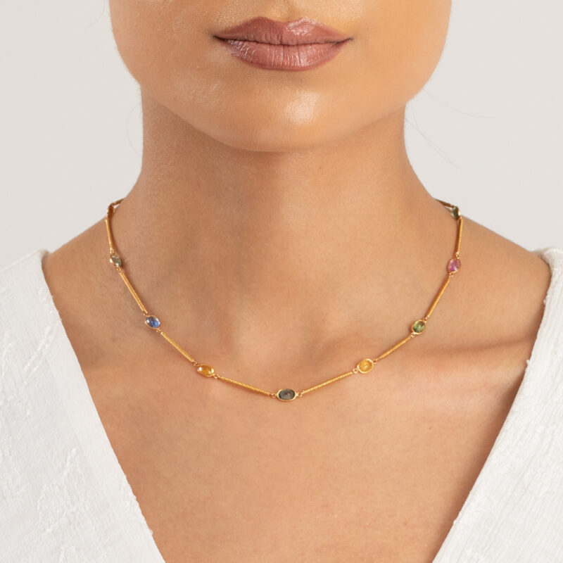 Kişiye Özel Taşlı Kolye Kişiye Özel Taşlı Kolye