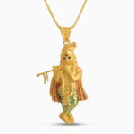 22 Ayar Altın İlahi Krishna Kolye 22 Ayar Altın İlahi Krishna Kolye