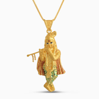 22ct Gold Divine Krishna Pendant 22ct Gold Divine Krishna Pendant