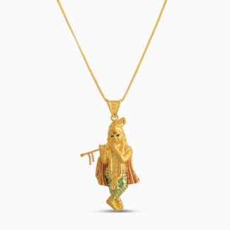 22ct Gold Divine Krishna Pendant 22ct Gold Divine Krishna Pendant