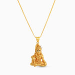 22 Ayar Altın Shiv Kolye Ucu 22 Ayar Altın Shiv Kolye Ucu