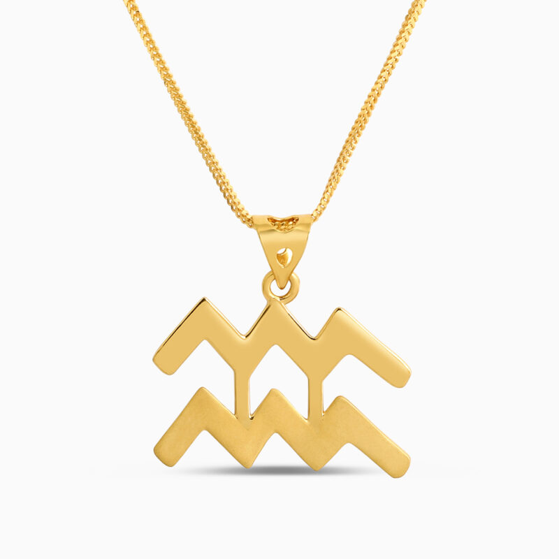 قلادة الدلو من الذهب عيار 22 قيراط قلادة الدلو من الذهب عيار 22 قيراط