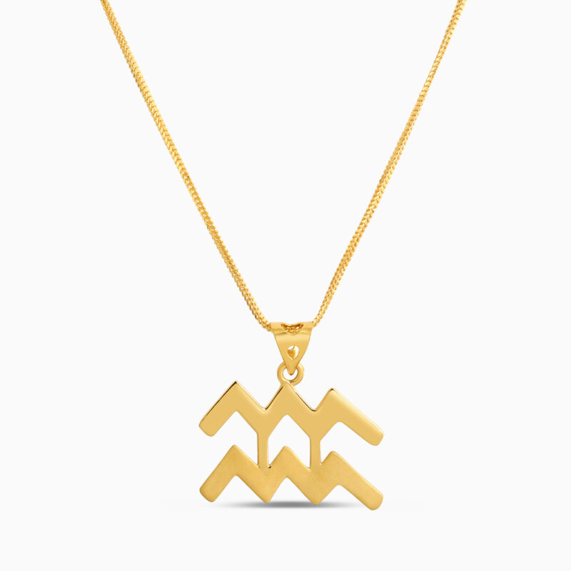 قلادة الدلو من الذهب عيار 22 قيراط قلادة الدلو من الذهب عيار 22 قيراط