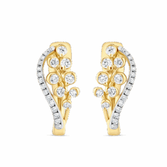 18ct Gold Earring with Diamonds