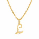 22 Ayar L Harfli Kolye 22 Ayar L Harfli Kolye