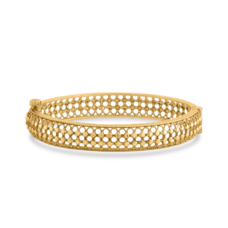 22ct Gold Oval Shaped Armari Bangle | Size 2.2 22ct Gold Oval Shaped Armari Bangle | Size 2.2