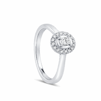 Diamond Ring in Platinum