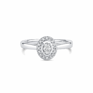 Diamond Ring in Platinum