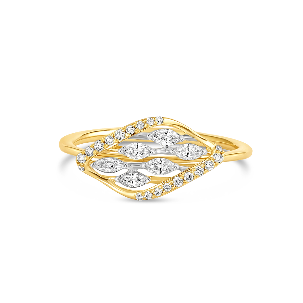 Kadınlar için 18 Ayar Altın Pırlanta Yüzük Kadınlar için 18 Ayar Altın Pırlanta Yüzük