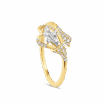 Feminen 18 Ayar Altın Pırlanta Yüzük Feminen 18 Ayar Altın Pırlanta Yüzük