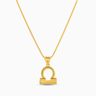Libra Zodiac Pendant | 22ct Gold Libra Zodiac Pendant | 22ct Gold