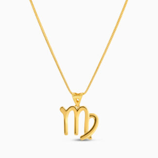 Virgo Zodiac Pendant | 22ct Gold Virgo Zodiac Pendant | 22ct Gold