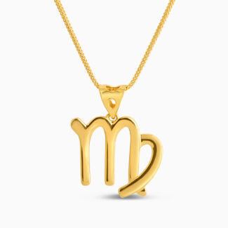 Virgo Zodiac Pendant | 22ct Gold Virgo Zodiac Pendant | 22ct Gold