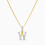 22ct Initial W Kolye Ucu 22ct Initial W Kolye Ucu