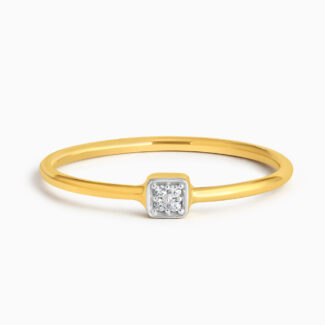 22ct Yellow Gold Square CZ Ring 22ct Yellow Gold Square CZ Ring