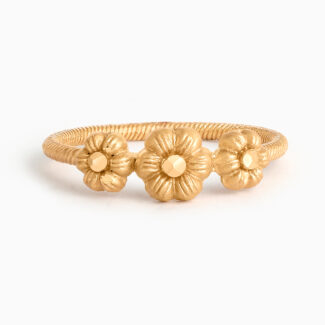 Rosette Bloom Ring | Size N