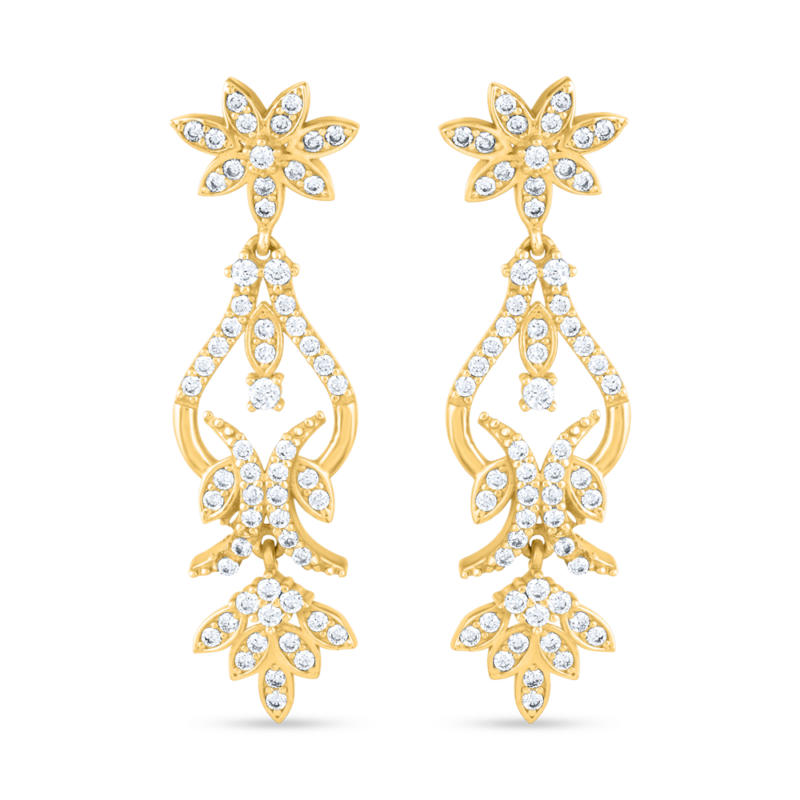 22ct Party Wear Ohrringe für Frauen 22ct Party Wear Ohrringe für Frauen