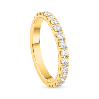18ct Yellow Gold Diamond Eternity Band
