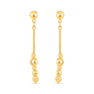 22ct Gold Dangle Earrings 22ct Gold Dangle Earrings