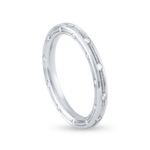 Platinum Diamond Ring Band | Size L