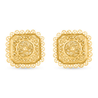 22ct Yellow Gold Studs