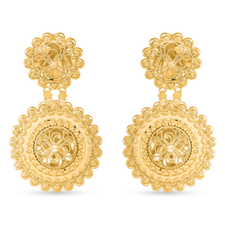 22ct Gold Drop Earrings