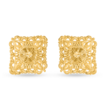 22 Ayar Sarı Altın Kare Saplama Küpe 22 Ayar Sarı Altın Kare Saplama Küpe