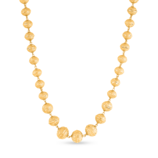 22ct Sunrise Gold Mala Necklace | 16 Inches 22ct Sunrise Gold Mala Necklace | 16 Inches