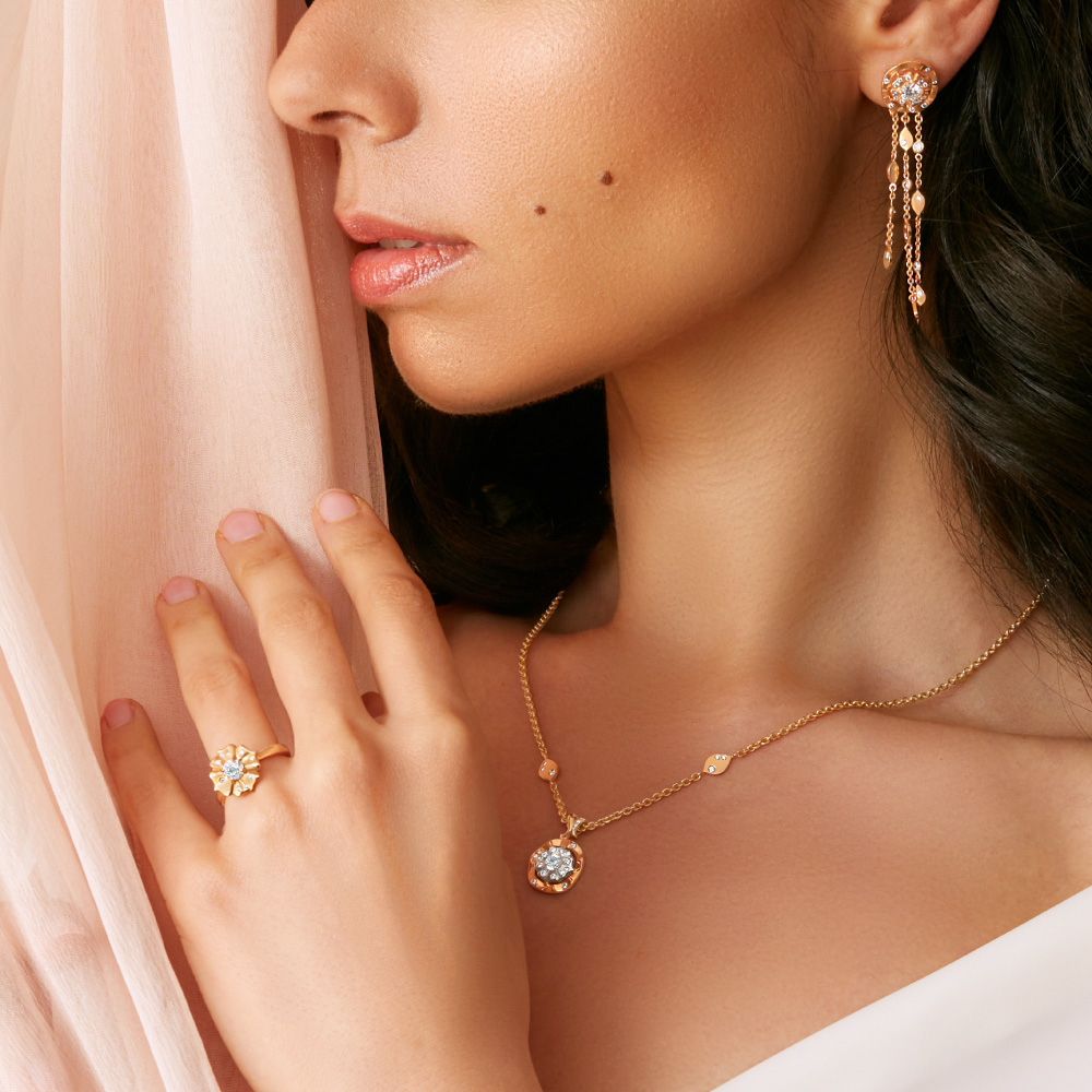 Bloom Lilypad Halskette