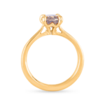 Konyak Pırlantalı 22 Ayar Gündoğumu Altın Yüzük | J Beden Konyak Pırlantalı 22 Ayar Gündoğumu Altın Yüzük | J Beden