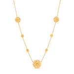 22 Ayar Gündoğumu Altın Rozet Kolye | 18,5 İnç 22 Ayar Gündoğumu Altın Rozet Kolye | 18,5 İnç