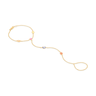 Multi-colour Sapphire Gold Poncha