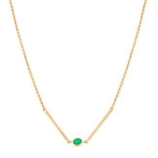 Horizon Emerald Necklace