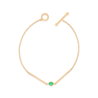 Horizon Emerald Bracelet