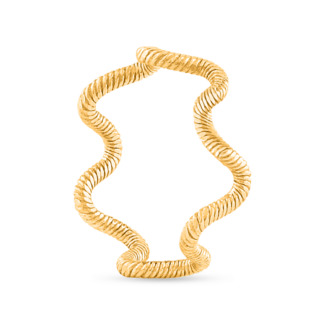 22ct Gold Wave Pattern Ring | Size P 22ct Gold Wave Pattern Ring | Size P