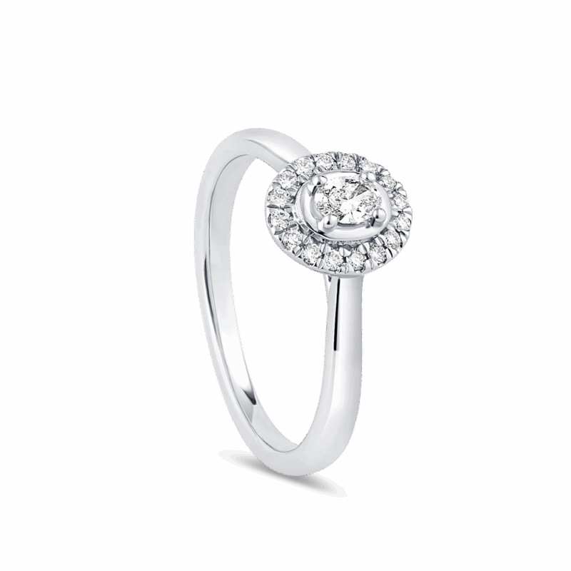 Diamond Ring in Platinum Diamond Ring in Platinum