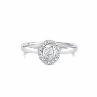 Diamond Ring in Platinum