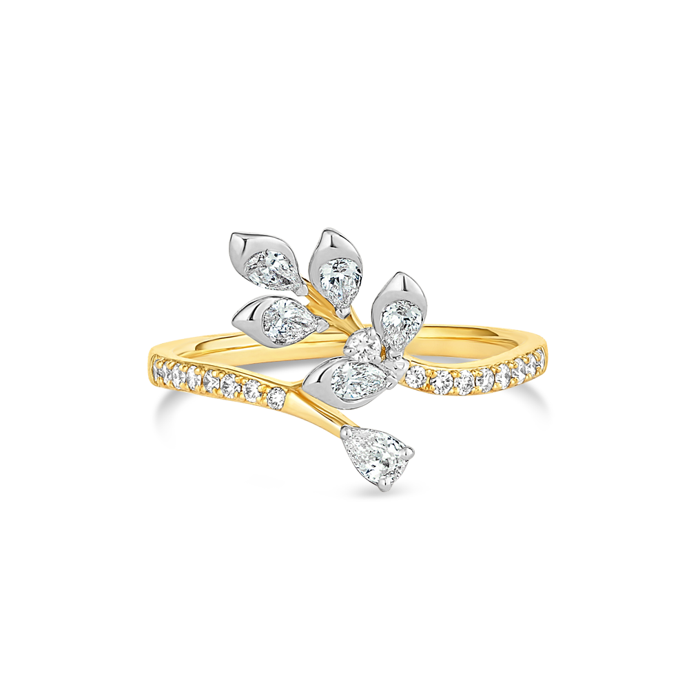 خاتم ألماس من الذهب عيار 18 قيراط للنساء خاتم ألماس من الذهب عيار 18 قيراط للنساء