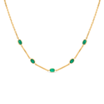 Echo Smaragd Halskette