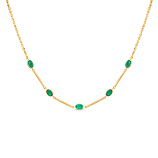 Echo Emerald Necklace