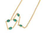 Echo Smaragd Halskette
