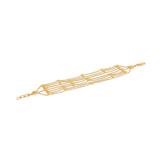 22ct Sunrise Gold Waterfall Bracelet 22ct Sunrise Gold Waterfall Bracelet