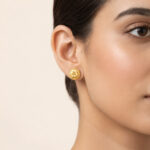 حلقان وردية من الذهب عيار 22 قيراطاً | 15 مم حلقان وردية من الذهب عيار 22 قيراطاً | 15 مم